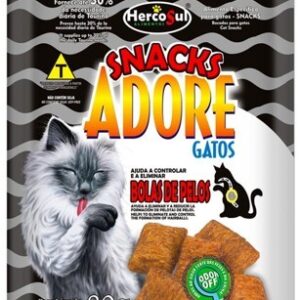 Adore Snacks Gatos Adultos Pelos Largos 80g