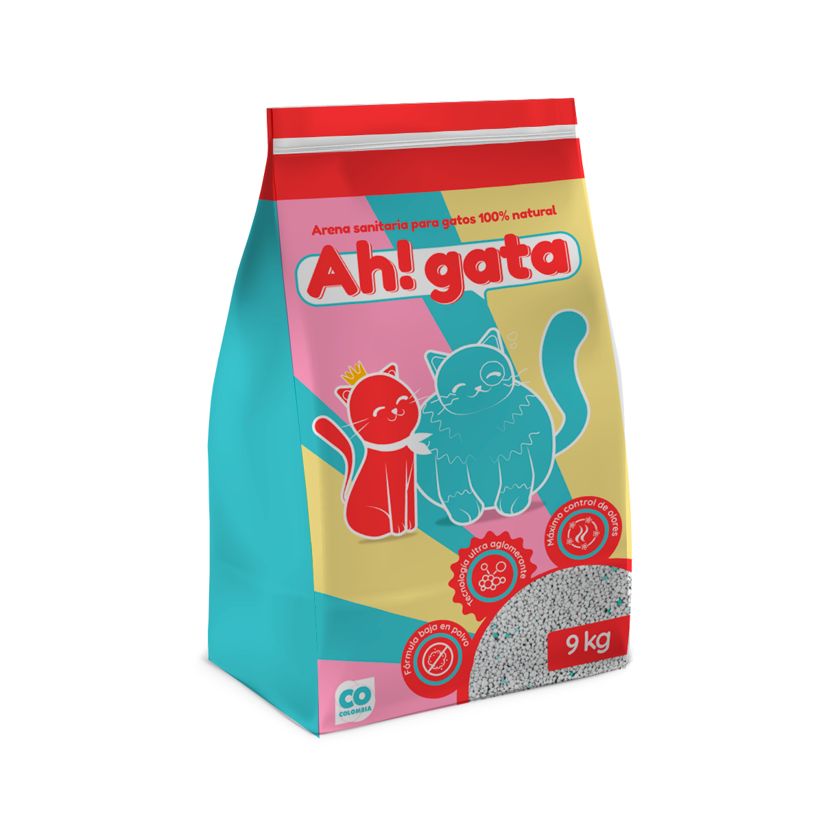Arena Ah! Gata Frescura Oceanica 9.0 KG 1