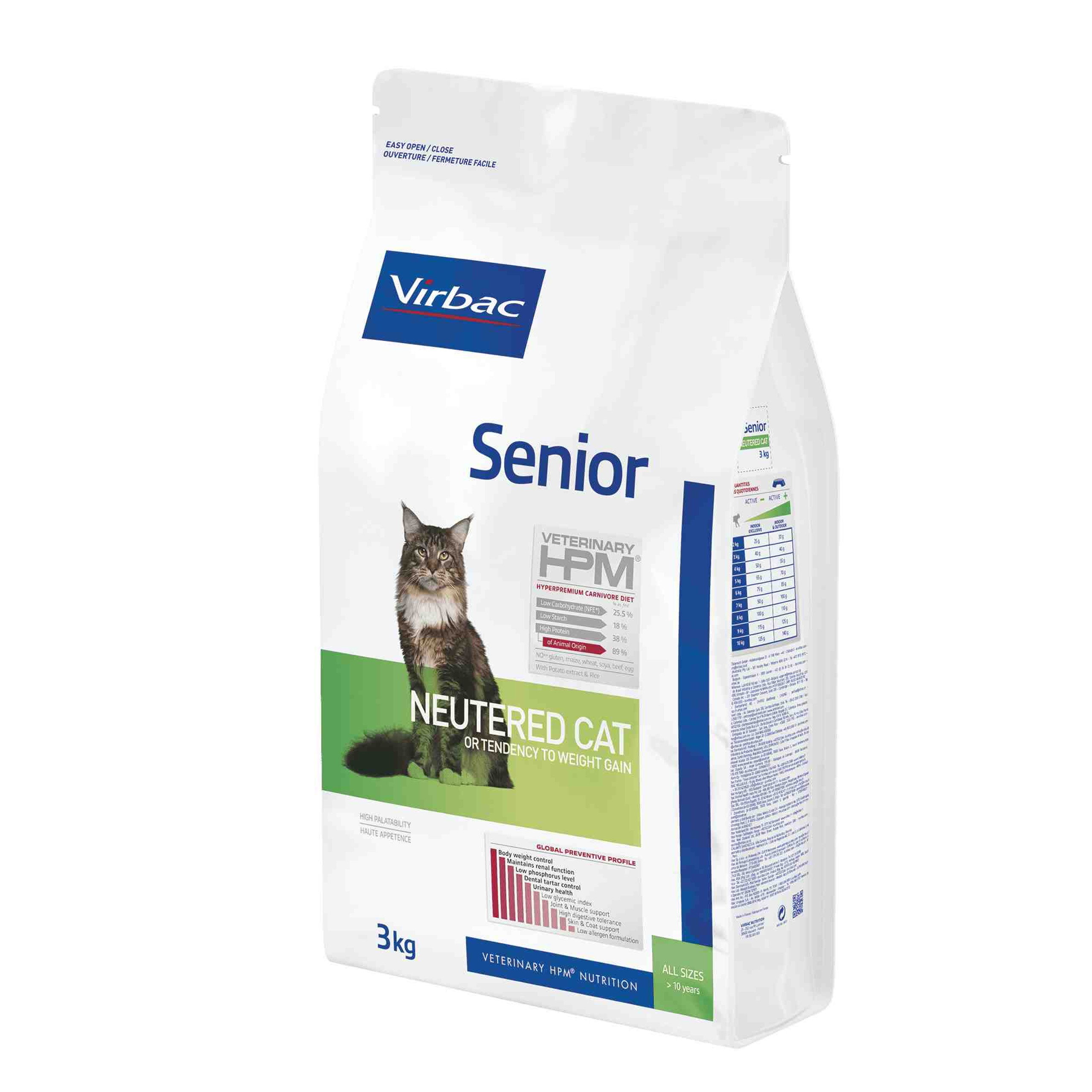 Virbac Senior Neutered Cat (Esterilizados) 3.0 KG 2