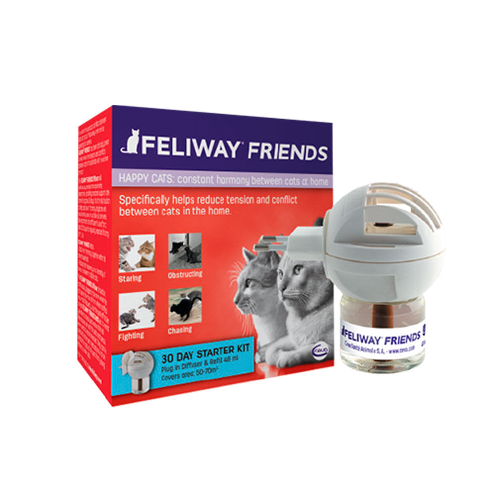 Feliway Friends Difusor de Feromonas 48 ml* – Tierra de Gatos